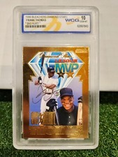 1996 Bleachers Diamond Stars Frank Thomas 23 Karat Gold Gem Mint /10000 HOF