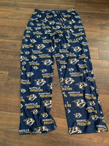NHL NASHVILLE PREDATORS, men's Pajama pants, blue, LARGE, New w/o tags Cover