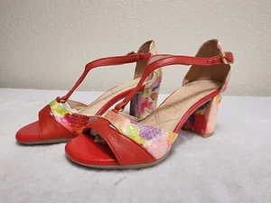 HISPANITAS Women's Joy is a Choice Pumps Sandals Heels Leather  Spain Size 35 - Picture 1 of 18