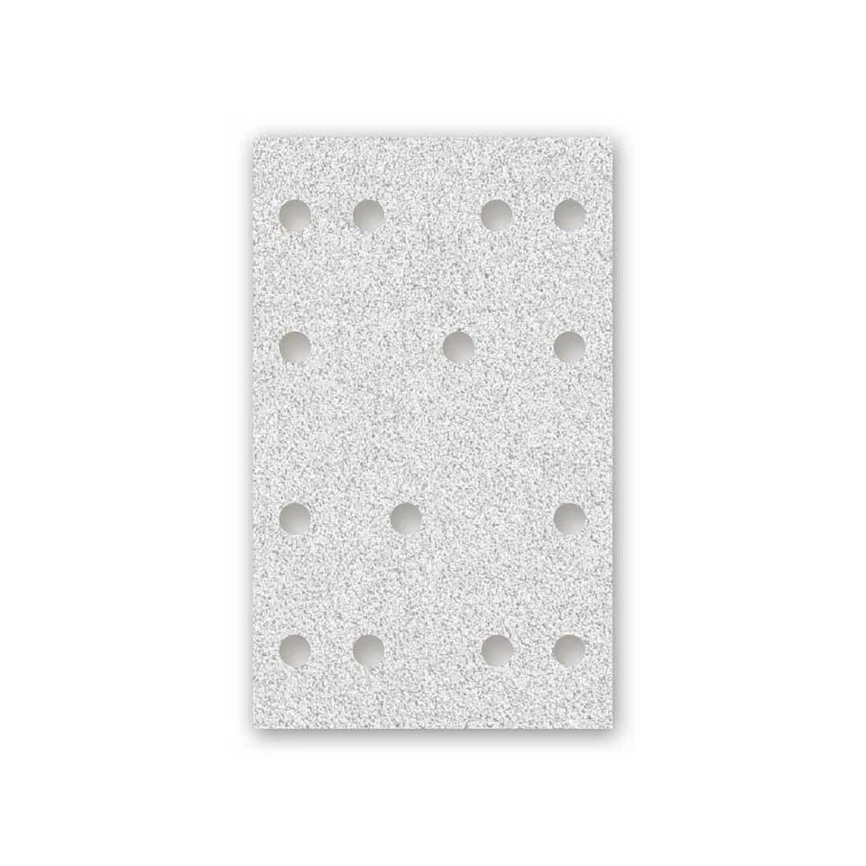 50 MENZER Klett-Schleifbögen Schwingschleifer 133x80 mm 14-Loch K40-400 - Bild 1 von 1