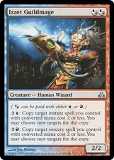 3 IZZET GUILDMAGE ~mtg Lt-Moderate Play Guildpact Unc x3