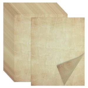 70PCS Vintage Paper 8.5 X 11 in Parchment Paper for Writing Letter Writing Paper - Picture 1 of 7