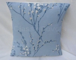 Copricuscino Designer Laura Ashley "PUSSY WILLOW" Tessuto Spray Mare Varie Misure - Foto 1 di 2