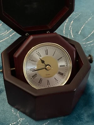 SANTIKOS THEATHERS - Reloj Cuarzo Náutico Estilo Giratorio Caja Madera. Foto 1 de 4