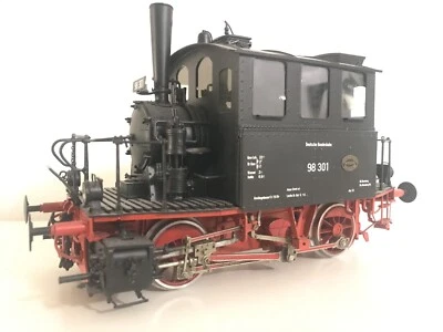 Dingler BR 98.3 Spur 1 Dampflok Glaskasten Ganzmetall für Märklin Kiss KM1 - Bild 1 von 4