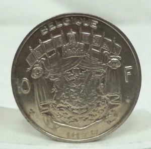 10 Belgische FRANK, Franstalige versie, perfecte staat. 1970 - Picture 1 of 2