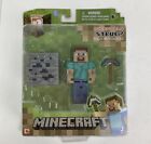Minecraft Overworld Steve Series #1  Fully Articulated + Accessories