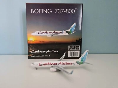 Caribbean Airlines Boeing 737 - 9Y-ANU Colibri' livery Tail - Immagine 1 di 3