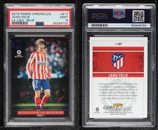 2019-20 Panini Chronicles Panini La Liga Blue Joao Felix #417 PSA 9 MINT