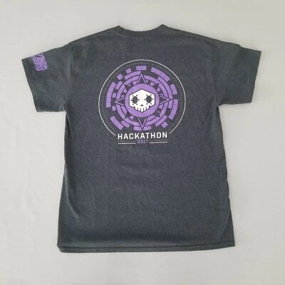 Camiseta Rara Blizzard Hackathon Hombres Mediana 2017 Camiseta para Juegos A8 Foto 1 de 4