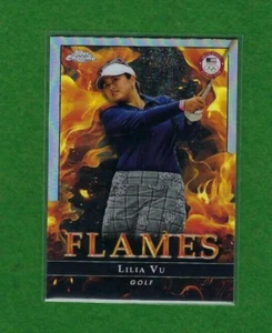 2024 Topps Chrome US Olympics Lilia Vu Flames Refractor #F-2 - Picture 1 of 1
