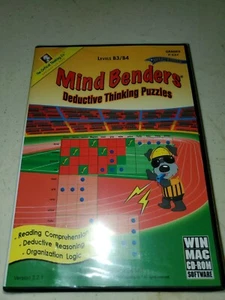 Critical Thinking MIND BENDERS Deductive Thinking Puzzles (CD-ROM) NEW & Sealed - Picture 1 of 2