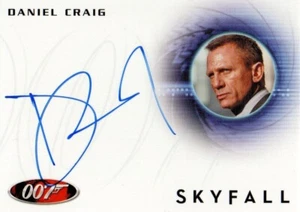 James Bond Autographs & Relics: A228 Daniel Craig as Bond Autograph Card - Picture 1 of 1