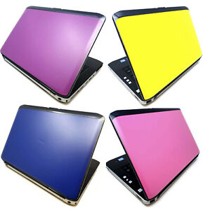 Windows 11 laptop Cheap Dell Intel I5 3rd 16GB 480Gb SSD Webcam 14.1 Pink Purple