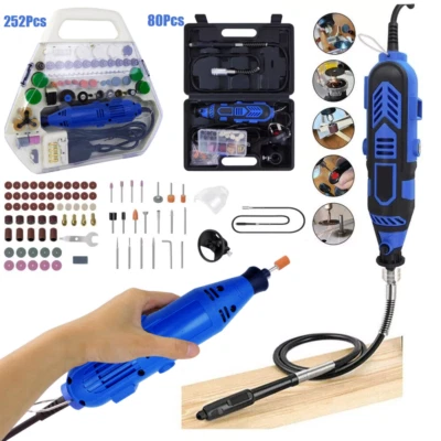 MARKENLOS Multifunktionswerkzeug 240V | Drehwerkzeug Für Dremel | Schleifgerät 80 252 stk