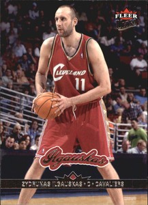 2006-07 Fleer Ultra Basketball #25 Zydrunas Ilgauskas