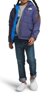 The North Face Kids Girl's Reversible Perrito Jacket 2 - Picture 1 of 9