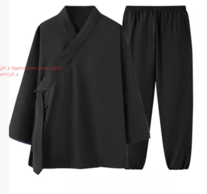 Wudang Taoist Shaolin Monk Uniforms Kung Fu Tai Chi Martial Arts Suit Clothing - Picture 1 of 21
