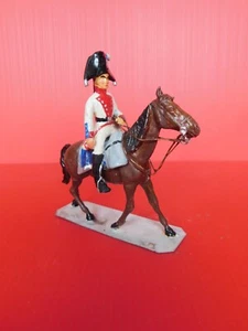 SOLDAT DE PLOMB DU 1ER EMPIRE : BEL OFFICIER A CHEVAL - Imagen 1 de 6
