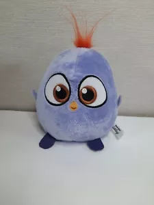 Peluche Angry Birds Hatchlings púrpura naranja bebé pájaro sin sonido - Imagen 1 de 7