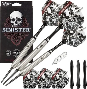 Roll over image to zoom in Viper Sinister 95% Tungsten Steel Tip Darts - Picture 1 of 12