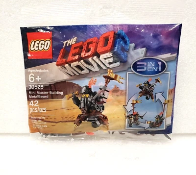 LEGO 30528 Retired The Lego Movie Mini Master Metal Beard Polybag New Sealed - Image 1 of 4