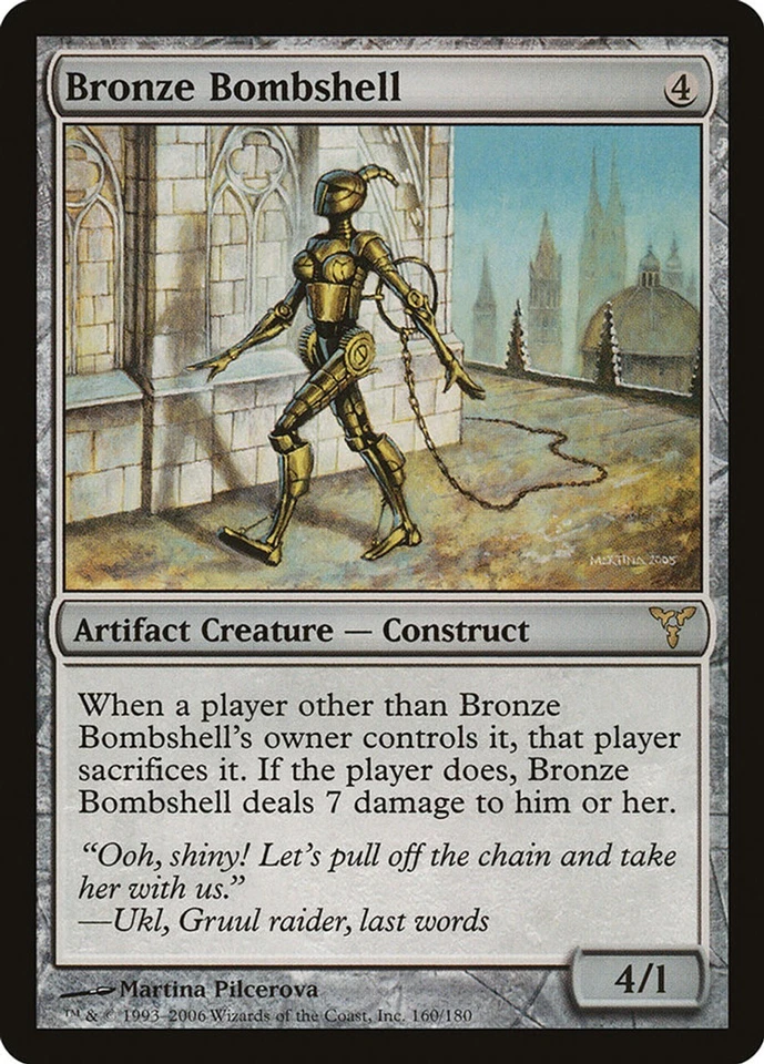 MTG: Magic The Gathering: Dissension: Bronze Bombshell - Near Mint - Image 1 of 1