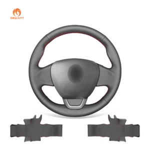 Hágalo usted mismo Cubierta de volante de cuero artificial para Renault Kaptur Captur 2016-2019 - Imagen 1 de 9