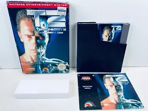 Terminator 2 Judgement Day NES Nintendo Genuine Box + Manual PAL - Fast Post - Bild 1 von 13