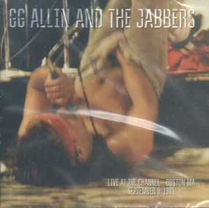 GG Allin & The Jabbers Live At The Channel 9/9/1981 CDx2 Blood Orange Records - Foto 1 di 1