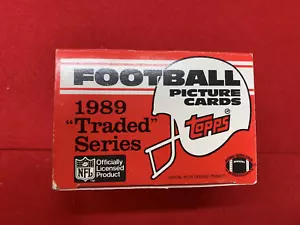 1989 Topps Traded Football complete set rookie B. Sanders, Aikman, D  Sanders!! - Picture 1 of 6