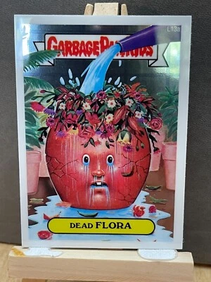 Garbage Pail Kids 2013 Chrome SERIES 1 L13a DEAD FLORA LOST CARD - Image 1 of 2