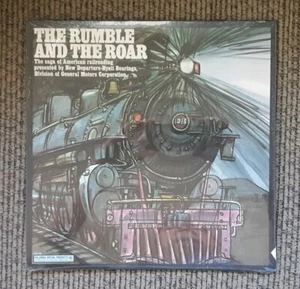 RUMBLE AND THE ROAR SAGA OF AMERICAN RAILROADING train LP album FACTORY SEALED  - Picture 1 of 2