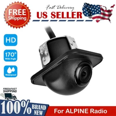 Backup Camera Rearview License Plate for Alpine i407-WRA-JK i407WRAJK - Image 1 of 4