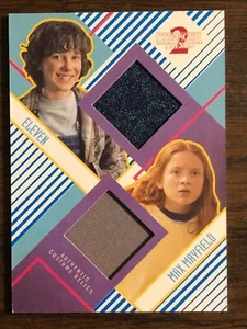 2019 Topps Stranger Things 2 #DR-MX Eleven Max Mayfield Costume Relic 02/10 - Picture 1 of 2