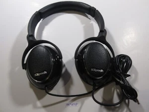 Klipsch One On-Ear Black Stereo Headphones with Case. Read. - Picture 1 of 11