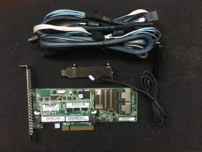 HP G8 Smart Array P420 1GB FBWC 6Gb SAS Controller + 8087 SATA Cable Battery - Image 1 of 2