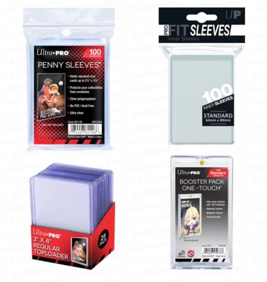 Ultra Pro pochettes Toploader, Protèges Cartes Polémon Magic Souple ou Rigide - Photo 1/4