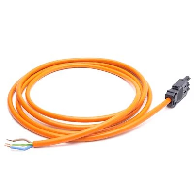 Cable de conexión de alimentación Rittal talla 4315.100, 3 polos GST18i3 hembra a cables voladores Foto 1 de 4