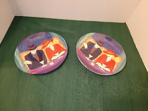 Sango 1998 café Americano salad plates Set Of 2 - Picture 1 of 3