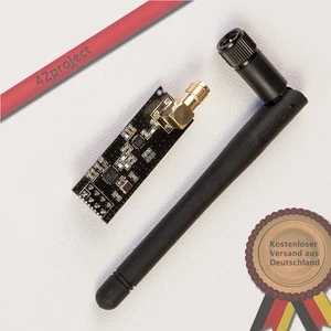 NRF24L01 + PA + LNA SMA Antenne Wireless Transceiver Modul 2.4G 1000m - Bild 1 von 5