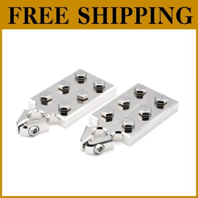 Aluminum Top Post Flat Lug Style Battery Terminal - 6 Spot - Image 1 of 4