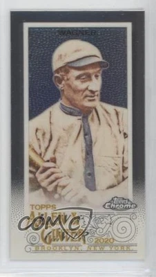 2020 Topps Allen & Ginter Chrome Mini Honus Wagner #116 HOF - Image 1 of 2