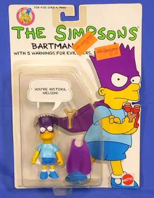 FIGURA BARTMAN BARTMAN DE LOS SIMPSON 1990 MATTEL VINTAGE Foto 1 de 4