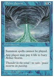 MTG AETHER STORM ITALIAN EXC - TEMPESTA DELL'ETERE - 5TH - MAGIC - Picture 1 of 1