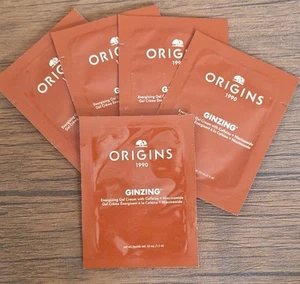 Origins Ginzing Energizing Gel Cream 25ml. 5 x 5ml - Picture 1 of 2