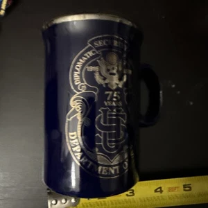 Department State Diplomatic Security Service Mug DSS US Special Agent 75 Years - Picture 1 of 6