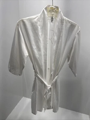 Gilligan & Omalley Nupcial Íntimates-Bata de Novia-Talla Xs/s Blanco Foto 1 de 4