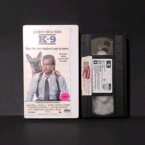 K-9 (1989) (EX-RENTAL VHS) MCA #80880 - Cut-Box Clamshell - Lucky Dog Video - Bild 1 von 14