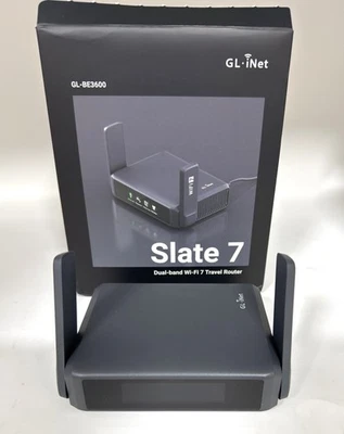 GL-BE3600 (Slate 7) Router da Viaggio Portatile, Wi-Fi Dual Band Tascabile 7 - Immagine 1 di 2